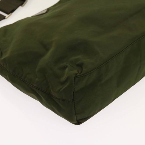 PRADA Shoulder Bag Nylon Khaki Auth 63873 - Picture 14 of 16